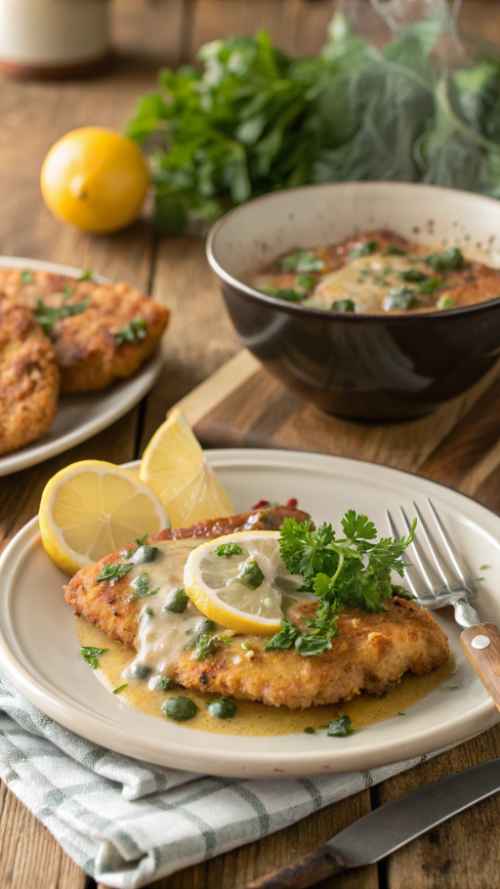 Air Fryer Chicken Piccata: The Crispy, Lemon-Loaded Dinner Your Family Will Love