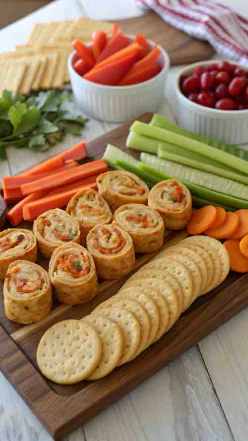 Spicy Buffalo Chicken Pinwheels: A Flavorful Party Snack Your Family Will Love!