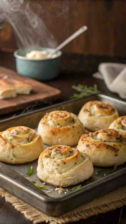 Garlic Parmesan Chicken Pinwheels: Easy Appetizers for Parties, Potlucks, and Game Day