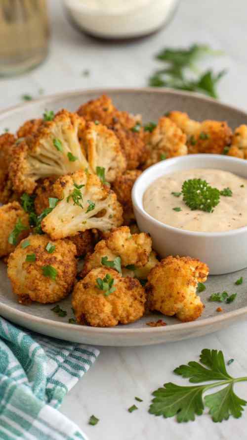 Crispy Air Fryer Cauliflower Fries: Easy Air Fried Veggie Recipe