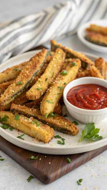 Crispy Air Fryer Eggplant Fries: Easy Eggplant Air Fryer Recipe for Delicious Veggie Fries