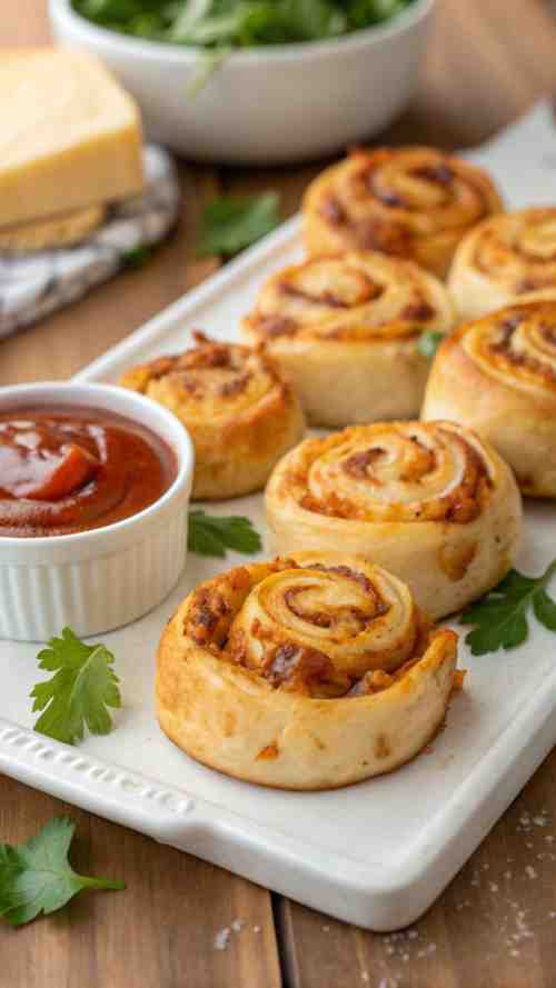 BBQ Chicken Pinwheels – Easy Baked Appetizer for Parties, Game Day & Potlucks