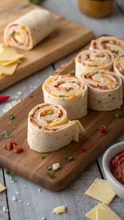 Mexican Chicken Pinwheels – Easy Party Appetizer Recipe for Game Day & Potlucks