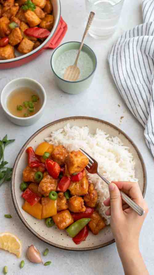 Air Fryer Sweet and Sour Chicken Recipe – Quick, Crispy, and Better Than Takeout!