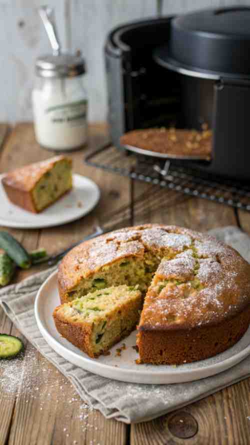 Air Fryer Zucchini Bread Cake – Easy, Moist & Tasty Dessert Recipe