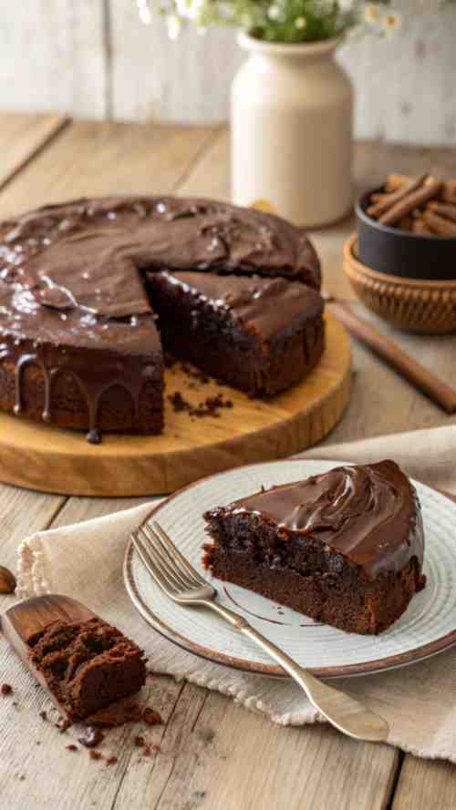 Air Fryer Chocolate Fudge Cake Recipe – Easy, Moist & Ultra-Fudgy Dessert!