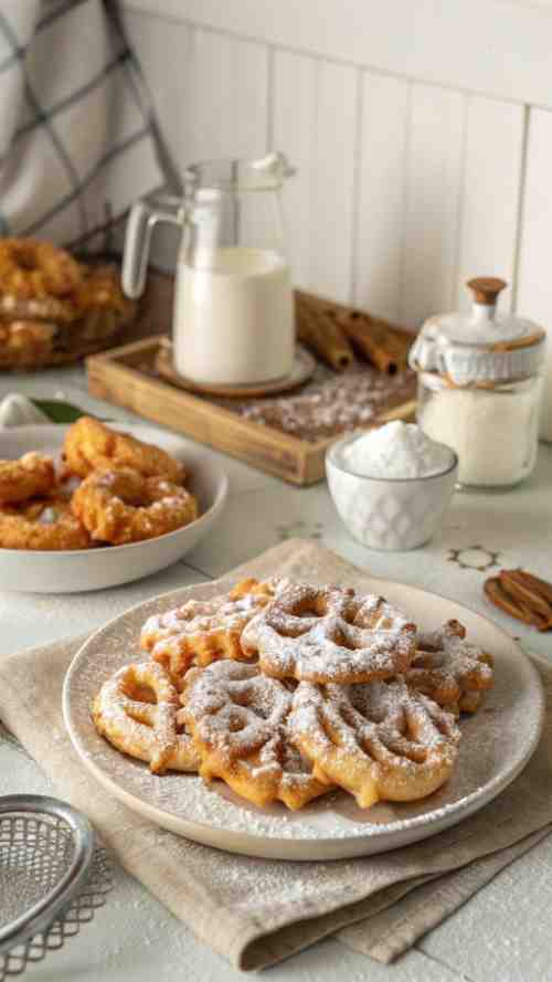Easy Air Fryer Funnel Cake Recipe – Homemade Fair Treat Without the Oil!