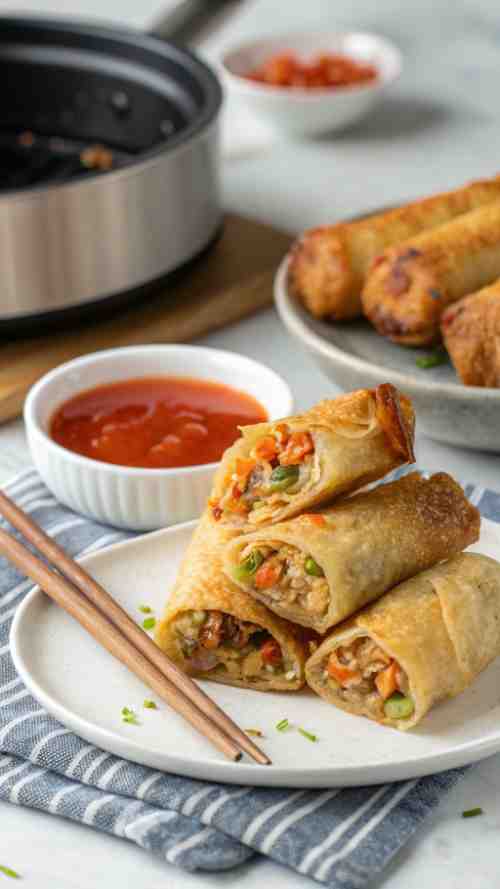 Crispy Air Fryer Egg Rolls – Easy Homemade Recipe for the Best Air Fried Snack!