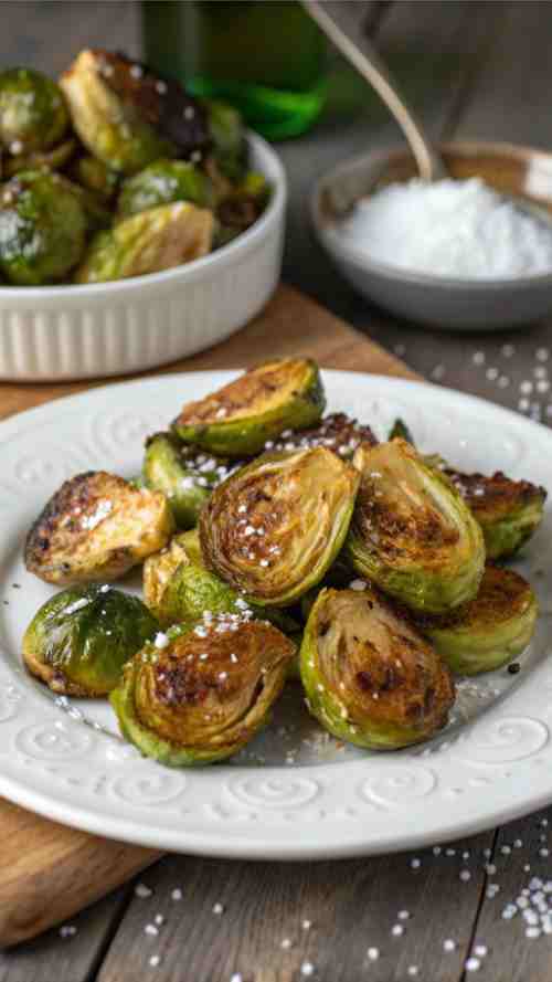 Crispy Air Fryer Brussels Sprouts Recipe – Easy, Golden & Ready in 15 Minutes