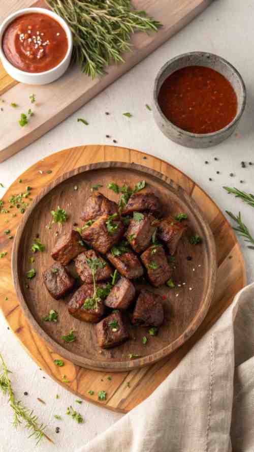 Easy Air Fryer Steak Bites Recipe – Juicy, Crispy, and Ready Fast