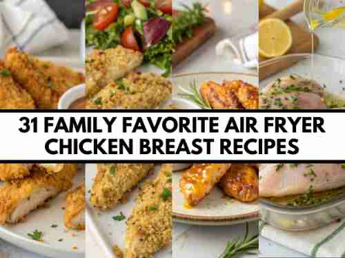 31 Family Favorite Air Fryer Chicken Breast Recipes