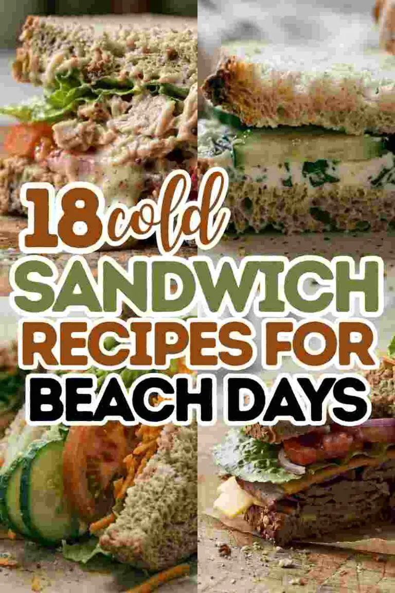 18 Best Cold Sandwiches for Beach Snacks (Easy Make-Ahead Summer Sandwich Ideas, Picnic Lunches, and Travel-Friendly Recipes)
