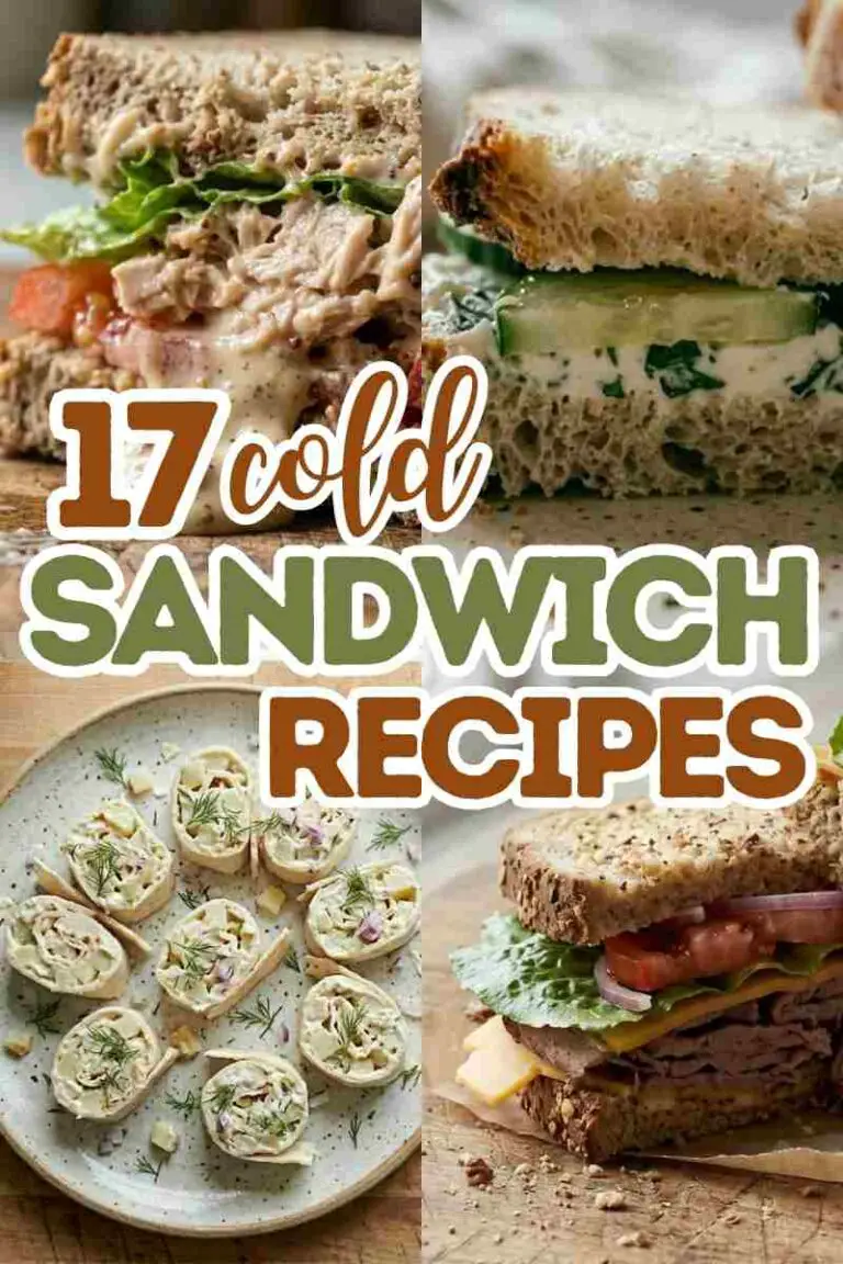 17 Cold Sandwiches for Easy Lunches, Quick Meals, and No Cook Recipes