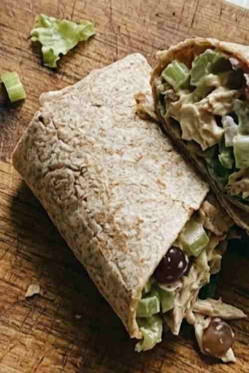 Quick Chicken Salad Wrap Recipe with Fresh Veggies Perfect for Lunch Boxes and Picnics