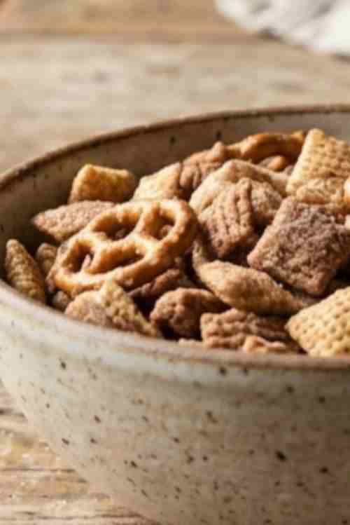 No-Bake Churro Chex Mix – Simple Cinnamon Sugar Snack Mix Recipe