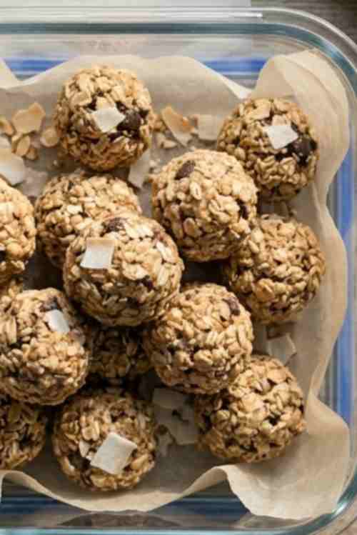 Coconut Energy Balls Recipe With Peanut Butter And Honey